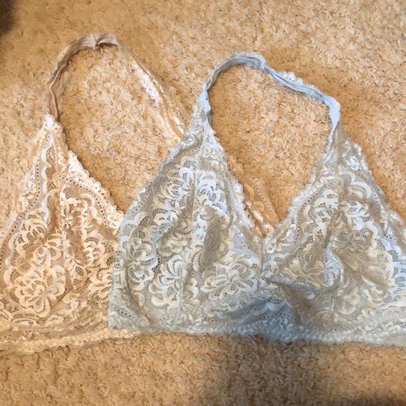 Lovesick Other - 2 lace halter braletts